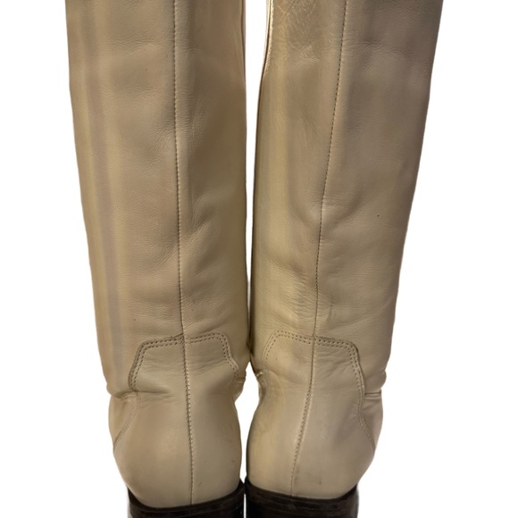 Naturalizer Cream Over the Calf Boots GUC - Picture 7 of 13